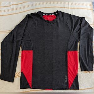 Reebok Long Sleeve Athletic Shirt Women's L